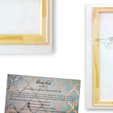 Navy Gold Paris Map - Acrylic panel