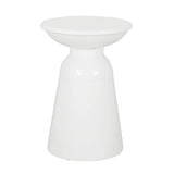 Outdoor Modern Metal End Large Table