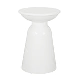 Outdoor Modern Metal End Large Table