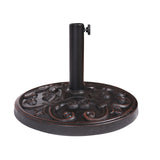 Gobi Resin Umbrella Base - Bronze