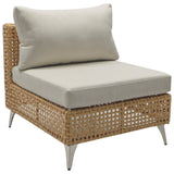 K&K 7-Piece Wicker Patio Furniture Set