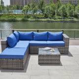 Patio Sofa With Cushions