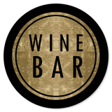 Vintage Winebar Circle