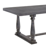 Bernard Weathered Dining Table
