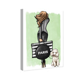 Fashion Walk Friend Poodle Green