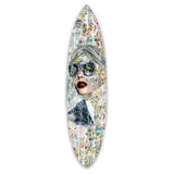 Katy Hirschfeld - Galaxy Surfboard