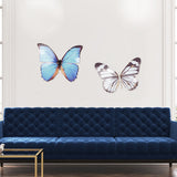 Butterfly Cyan DieCut