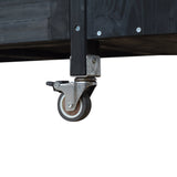 Foldable Outdoor Kitchen Island Patio Mobile Kitchen Cart