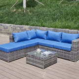 Patio Sofa With Cushions