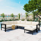 U-Style U-Shaped Outdoor Sectional Sofa Set