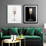 Glam Bubbly Champagne Perfume Black