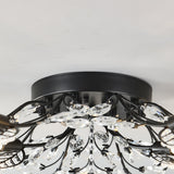 15-Light Chandelier Crystal Ceiling Lamp