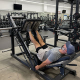 Plate Loaded 45° Leg Press & Hack Squat Machine (New)