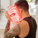 MitoGLOW™ LED Red Light Therapy Mask | With Blue, Yellow, Red and Near Infrared LED