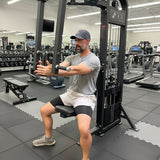 Selectorized Pec Fly & Rear Delt Fly (Pec Deck) w/ 250lb weight stacks (New)