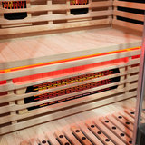 Blisspod I Vantaa RED I All-In-One - Full Spectrum + Red Light Therapy I Indoor Premium Sauna I 2 Person