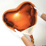 Orange Balloon | Acrylic Silhouette