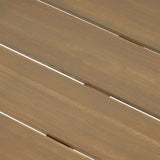 Outdoor Dining Table - Gray / Rustic Metal