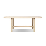 Milo - 8 Seat Oval Dining Table - Natural