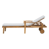 Jason Chaise Lounge White
