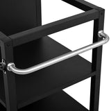 K&K 76.6' Outdoor Grill Cart with Storage Cabinet