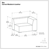 Rex - Corner Sofa Module