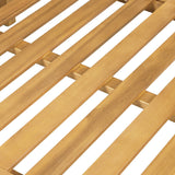 Luxury Acacia Wood Outdoor Daybed Set
