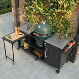 K&K 72.4' Large Grill Table for Big Green Egg