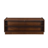 Modern Rectangle Coffee Table with 4 Drawers and 2 Display Shelves