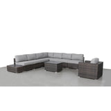 Stylish Entertainment Sectional Set, Outdoor Living