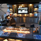 KoKoMo Montego Outdoor Kitchen BBQ Island – Stylish Built-In Grill Island for Patios