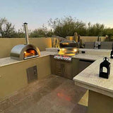 Kokomo Built-In Wood Fired Pizza Oven 32” for Ultimate Outdoor Cooking