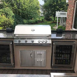 KoKoMo 40” Built-In Gas Grill with 5 Burners and Back Burner