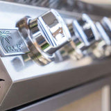 KoKoMo 40” Built-In Gas Grill with 5 Burners and Back Burner