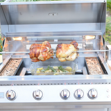 KoKoMo BBQ Grill 32 Inch - Professional 4-Burner Cart Made of Premium 304 Stainless Steel