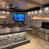 KoKoMo Luxury Outdoor Kitchen BBQ Island - Custom Built Premium Cooking Station for Your Backyard