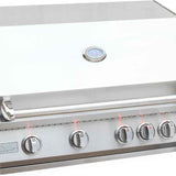 KoKoMo 32” Built-In Gas Grill with 4 Burners, Laser-Cut Grates & Back Burner