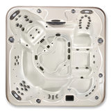 Pinnacle 7-Person Luxury Hot Tub – 8' Spa with Lounger, Captain’s Chair, and Love Seat for Ultimate Relaxation