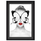 Red Duchess - Displayed in a shadowbox