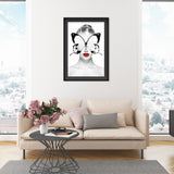 Red Duchess - Displayed in a shadowbox