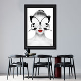 Red Duchess - Displayed in a shadowbox