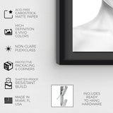 Red Duchess - Displayed in a shadowbox