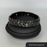 Therasage Bio Bands Metal Infrared Negative Ion Bracelet