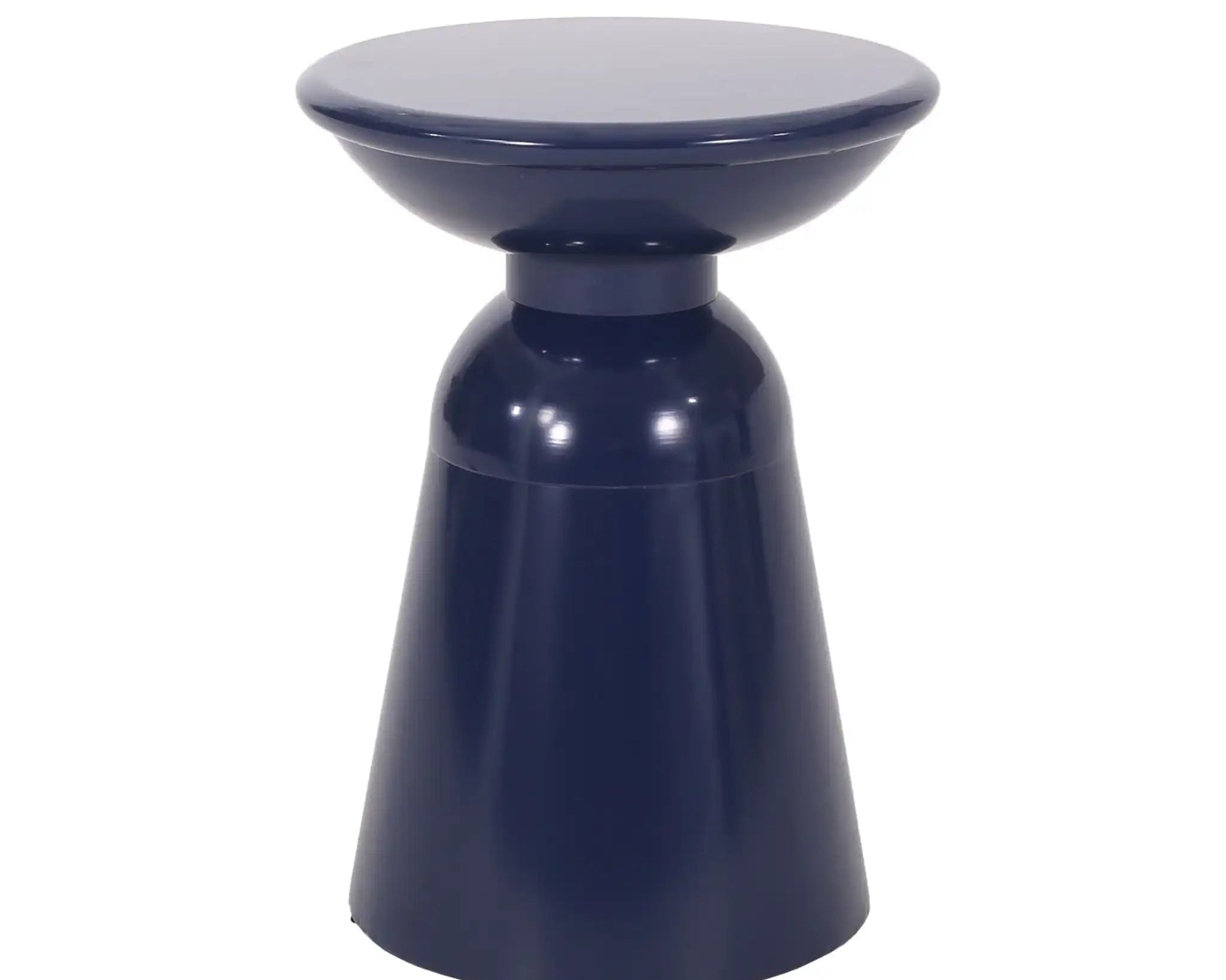 Outdoor Modern Metal End Large Table