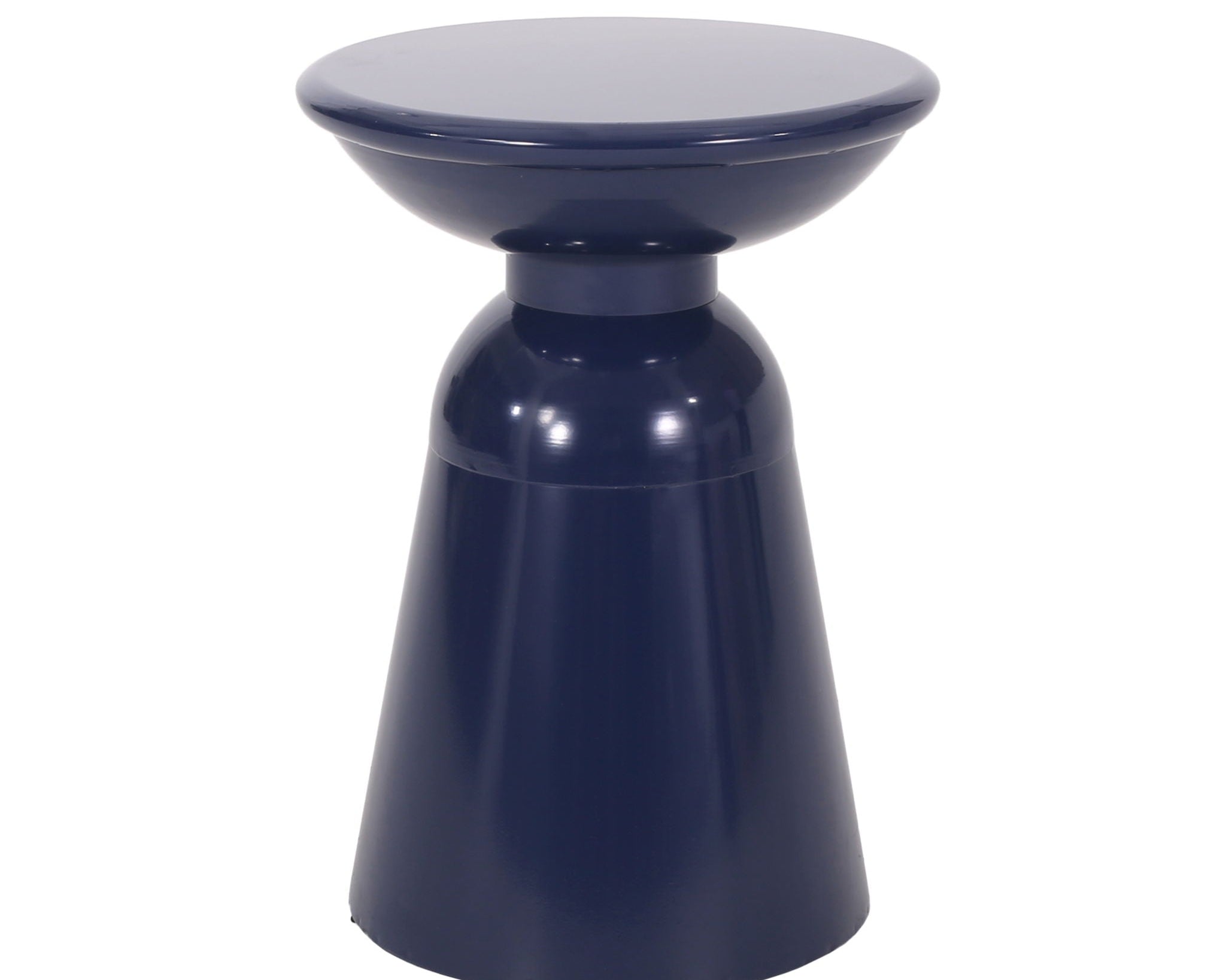 Outdoor Modern Metal End Large Table