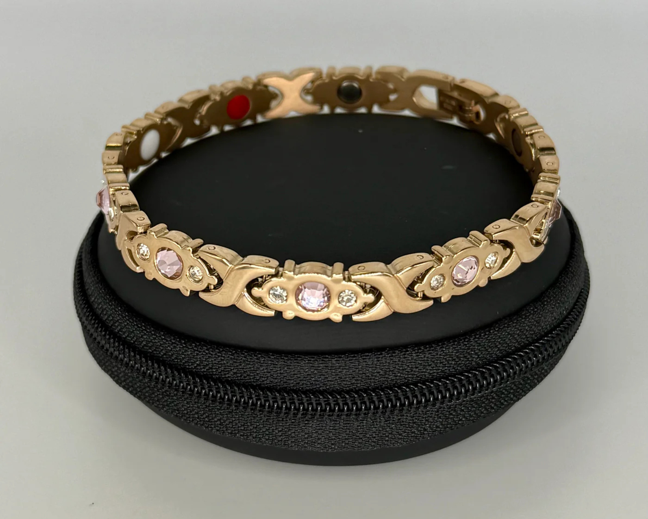 Therasage Bio Bands Metal Infrared Negative Ion Bracelet