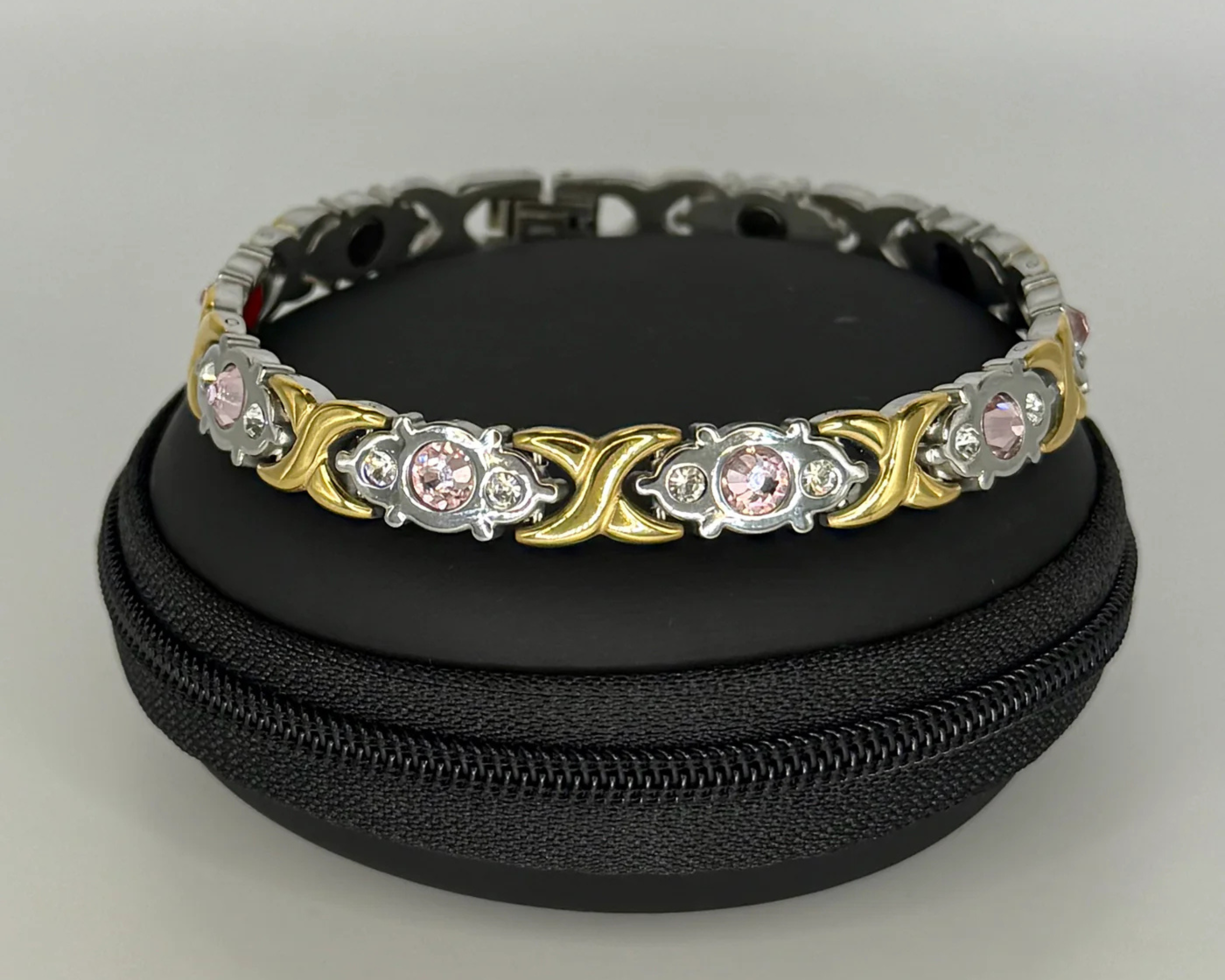 Therasage Bio Bands Metal Infrared Negative Ion Bracelet