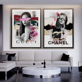 Abstract Glamour Girls