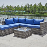 Patio Sofa With Cushions