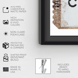 ADMIT ONE Faubourg Clean - Displayed in a shadowbox